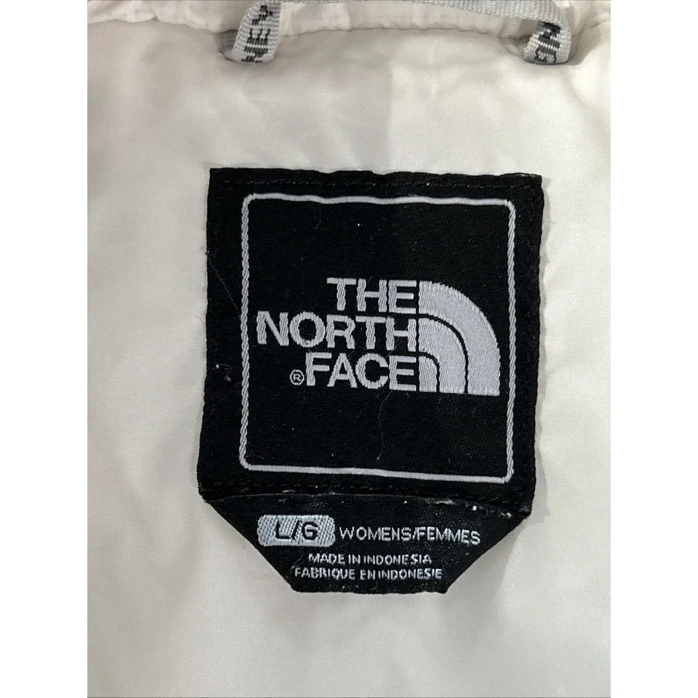 The North face Quilted Puffer Jacket Primaloft Full‎ Zip Women's Large STOW